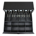 Электромеханический денежный ящик STI 410 (24V, Epson/Штрих, Чёрный) фото 1